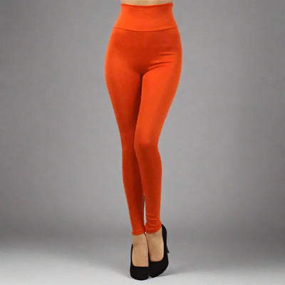 High Waist Bright Color Leggings- Prima Dons and Donnas