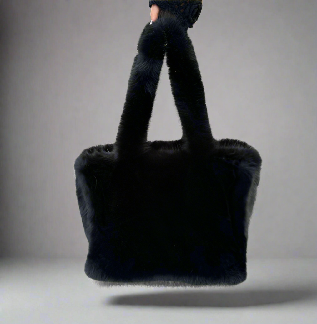 Shoulder Faux Fur Bag