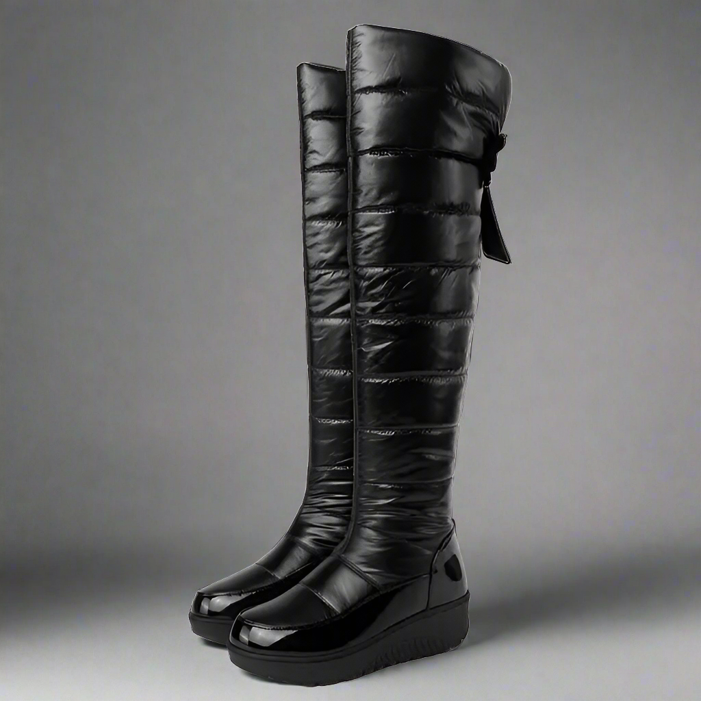 Over Knee Puffer Boots