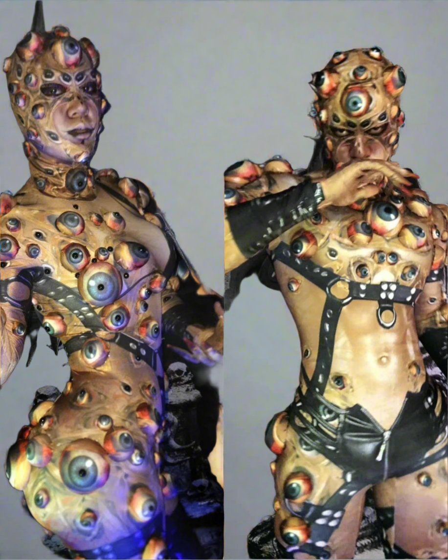 Octopus Costume - Halloween Monster Outfit With Flowing Tentacle Design-(Ready to Ship)