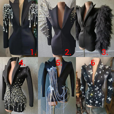 6 Styles Blazer Dress (Ready to Ship)