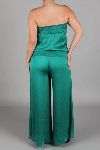 Strapless Jumpsuit- Prima Dons and Donnas