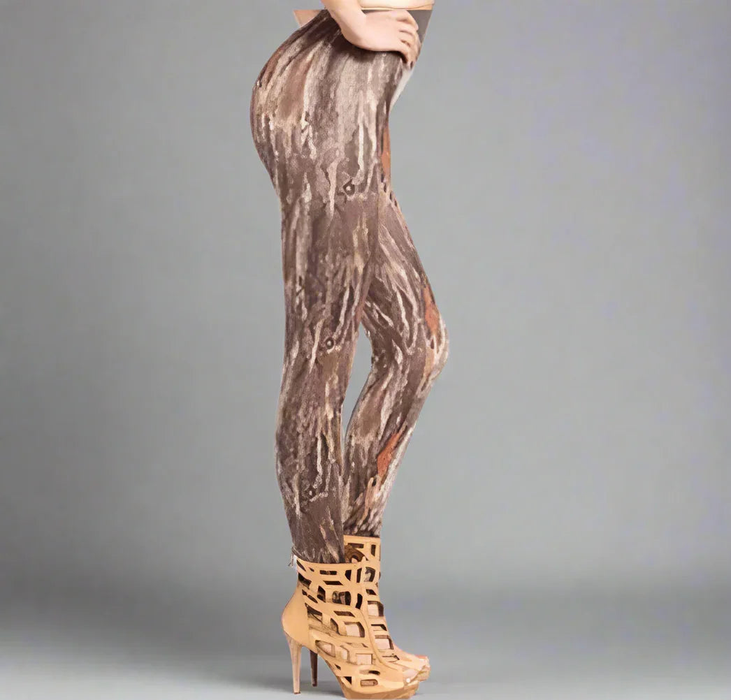 Snake Print Leggings- Prima Dons and Donnas