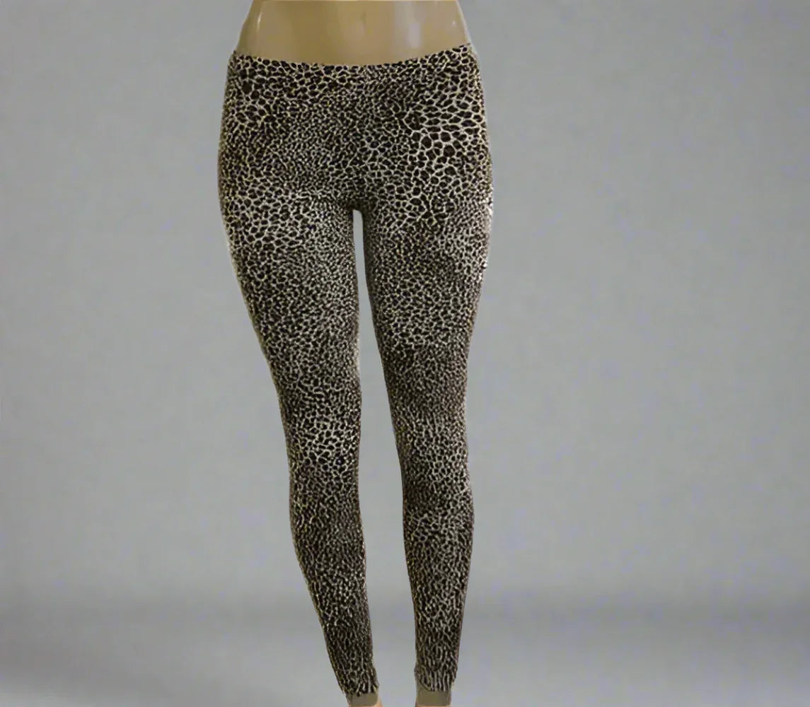 Cheetah Print Leggings- Prima Dons and Donnas