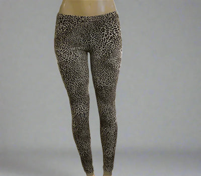 Cheetah Print Leggings- Prima Dons and Donnas