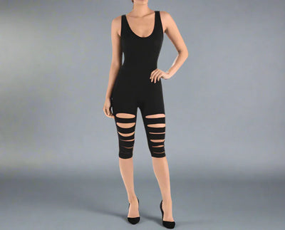 Lazer Capri Spandex Unitard- Prima Dons and Donnas