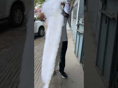 Custom Made Extra Fluffy Mongolian Crop or Full-Length Sheep Lamb Fur Coat- By Prima DND