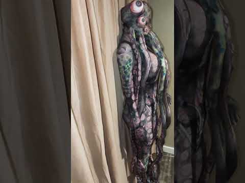 Octopus Monster Costume – Realistic Mask, Flowing Tentacles | Halloween Party Wear-(Ready to Ship)