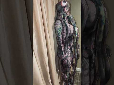 Octopus Monster Costume – Realistic Mask, Flowing Tentacles | Halloween Party Wear-(Ready to Ship)