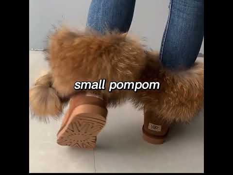 Natural Fur Leg Warmers - Cozy Winter Boot Covers | Luxury Plush Accessories