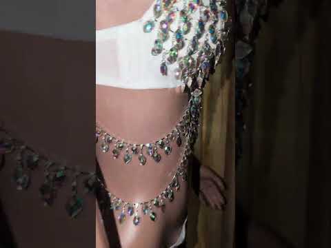 Custom Rhinestone Bra Set 2