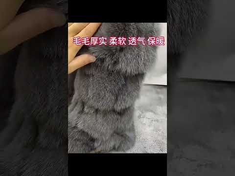 Ankle or Calf  Fur Winter Boots