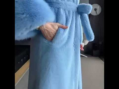 Long Faux Fur Jacket