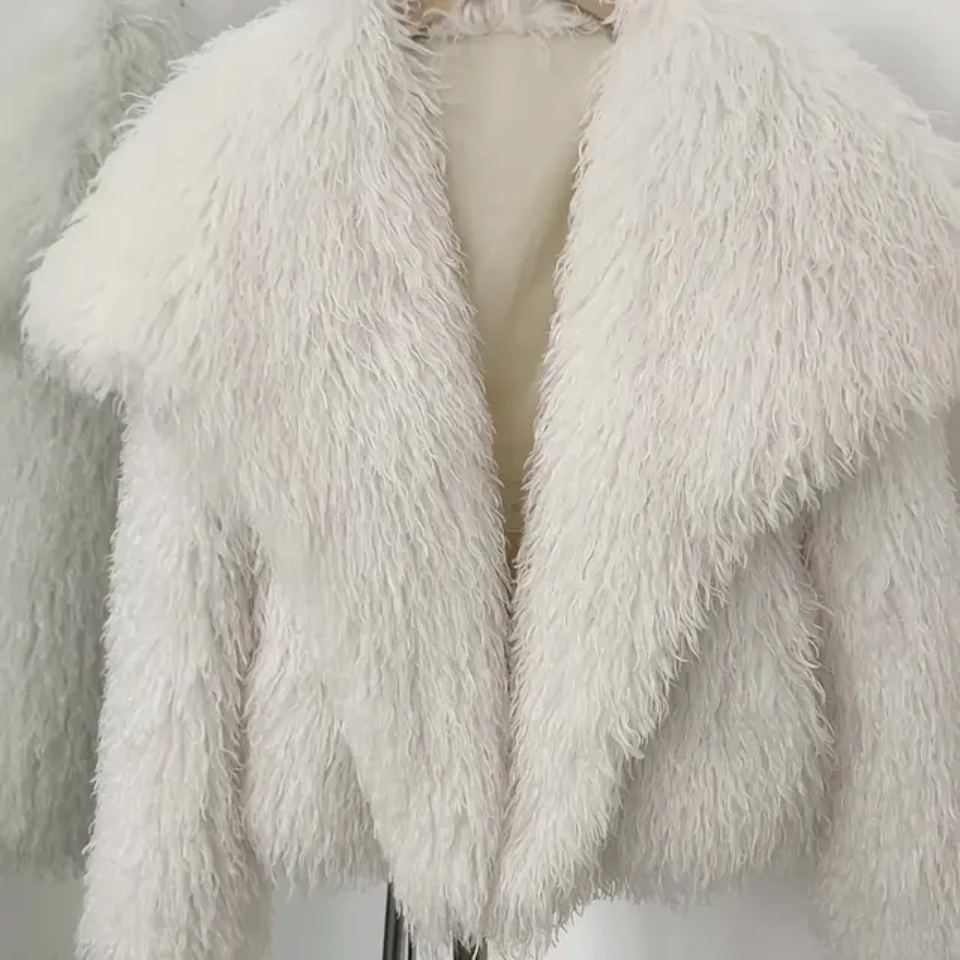Crop or Full-Length Mongolian Fur Coat