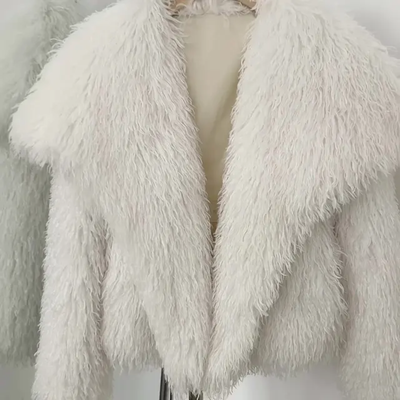 Crop or Full-Length Mongolian Fur Coat