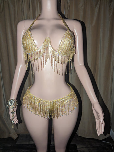 Metallic Diamond Bikini (Ready to Ship)