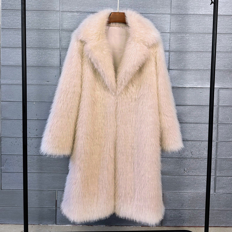 Crop Mid or Full Length Mink Faux Fur Coat - By Prima DND