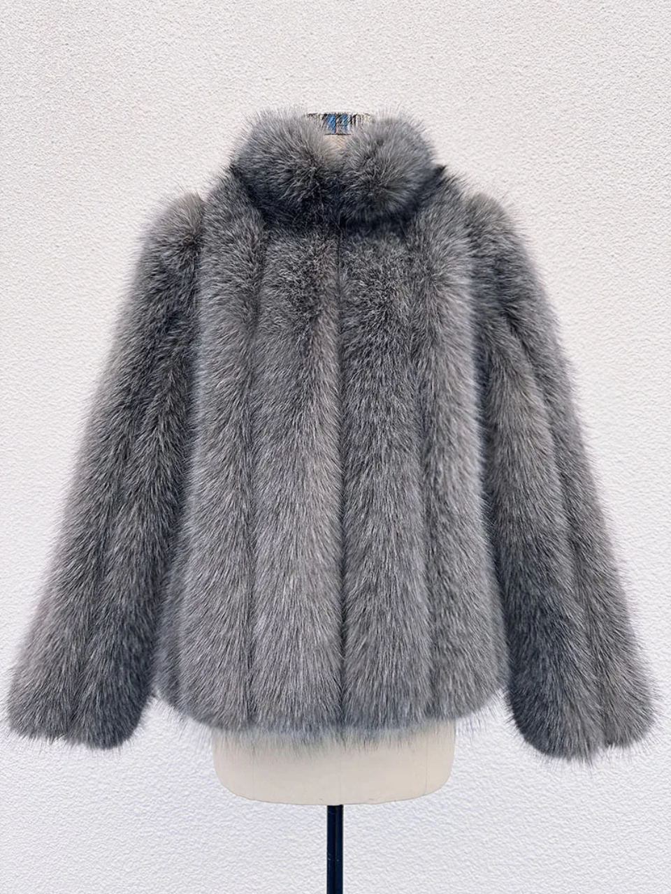 Mink Faux Fluffy Fur Hip Jacket. Regular or Luxury 2