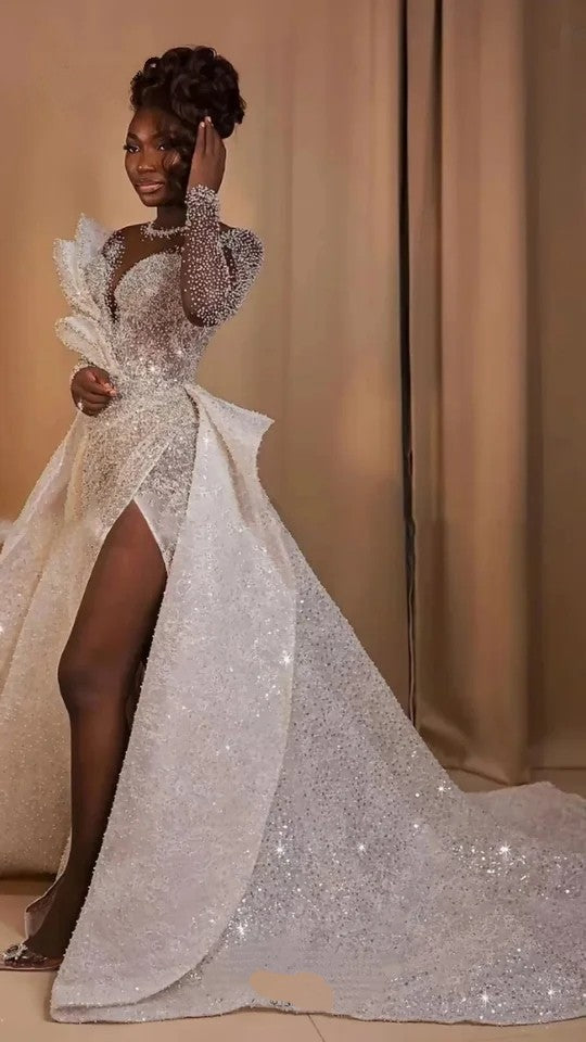Wedding Luxury Lace Maxi Dress