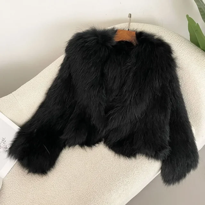 Racoon Fur Crop Coat- By Prima DND