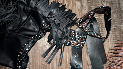 Chap Fringe Cowboy Boots