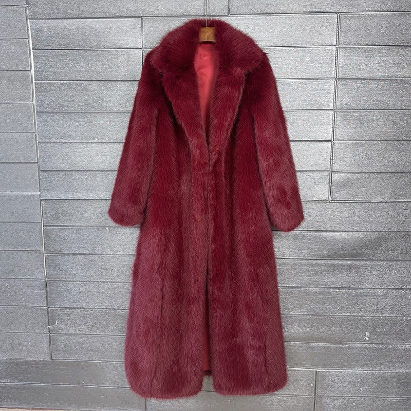 Crop Mid or Full Length Mink Faux Fur Coat - By Prima DND