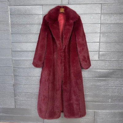 Crop Mid or Full Length Mink Faux Fur Coat - By Prima DND