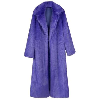 Crop Mid or Full Length Mink Faux Fur Coat - By Prima DND