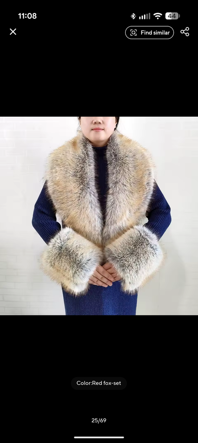 Fur Collar and Cuff Set- By Prima DND