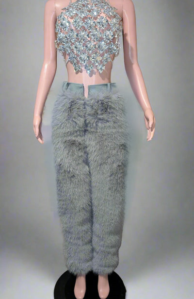 Faux Fur Pants (Ready to Ship)