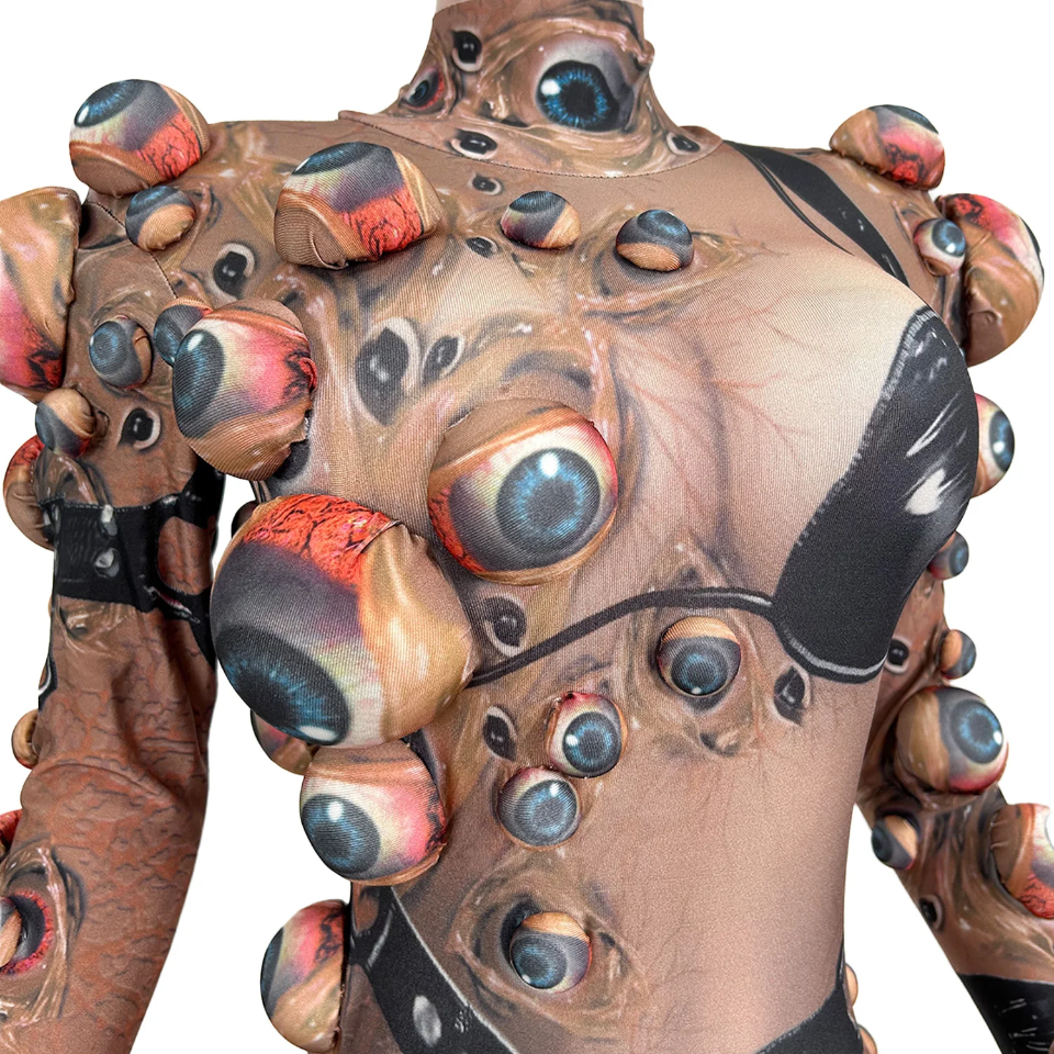 Octopus Costume - Halloween Monster Outfit With Flowing Tentacle Design-(Ready to Ship)