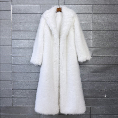 Crop Mid or Full Length Mink Faux Fur Coat - By Prima DND