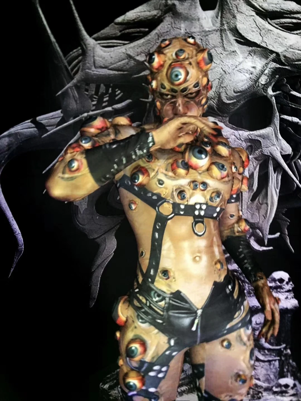 Octopus Costume - Halloween Monster Outfit With Flowing Tentacle Design-(Ready to Ship)