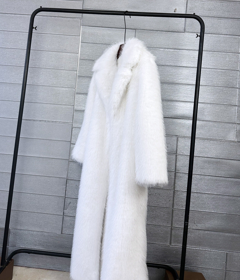 Crop Mid or Full Length Mink Faux Fur Coat - By Prima DND