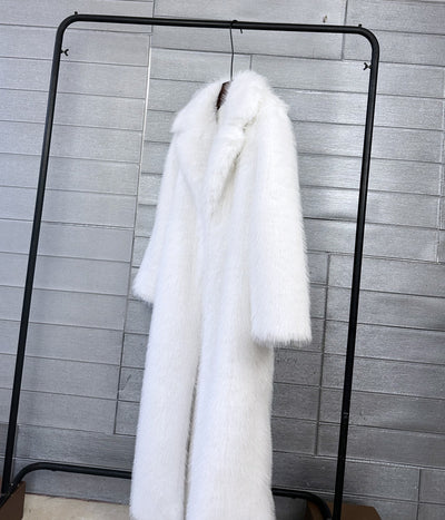 Crop Mid or Full Length Mink Faux Fur Coat - By Prima DND