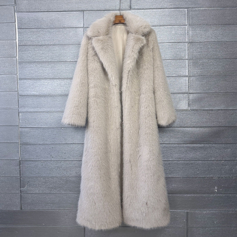 Crop Mid or Full Length Mink Faux Fur Coat - By Prima DND