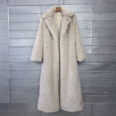 Crop Mid or Full Length Mink Faux Fur Coat - By Prima DND