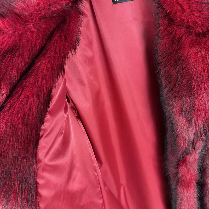 Crop or Full Length Fox Faux Fur Coat - By Prima DND