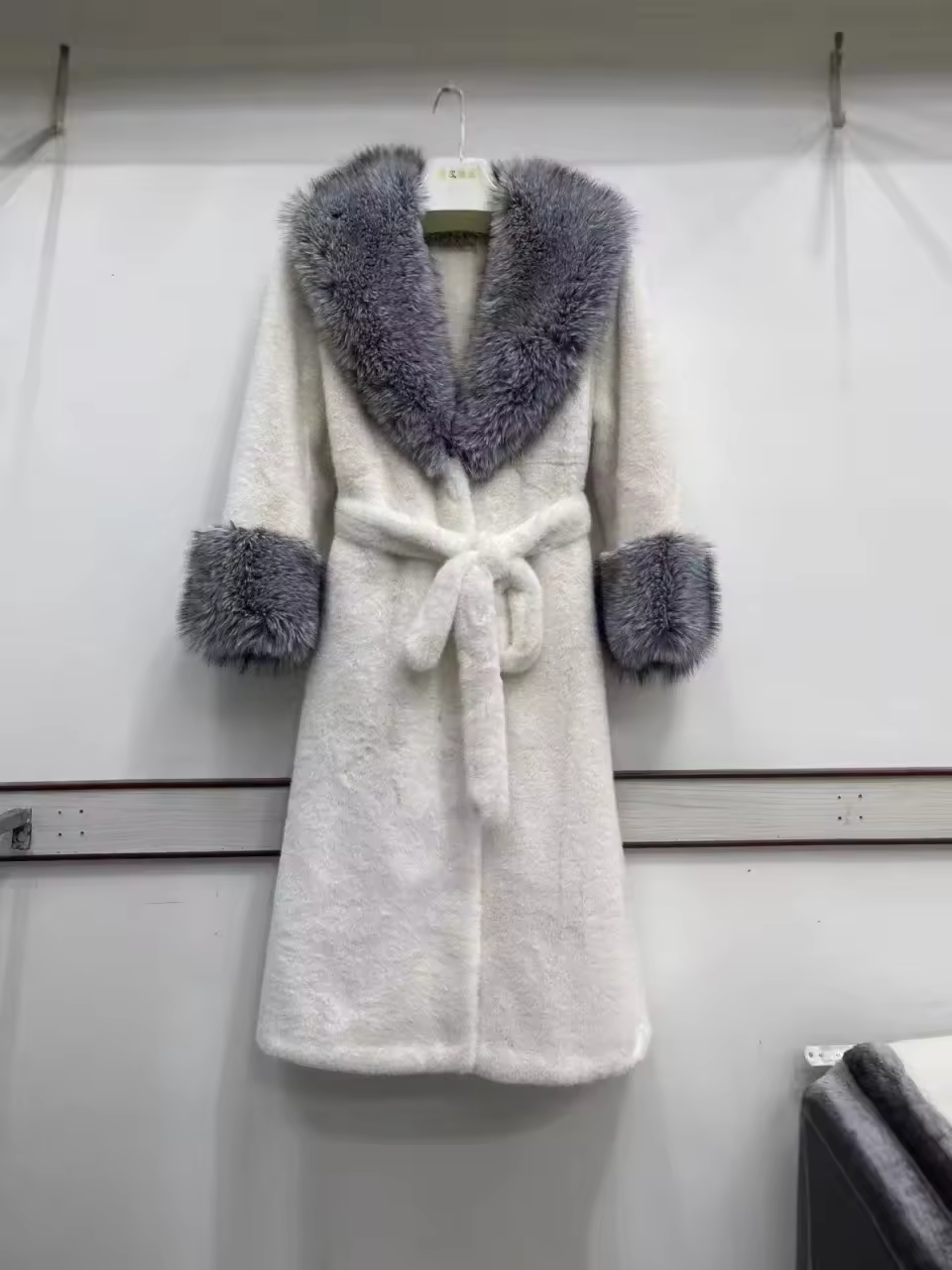 Long Faux Fur Jacket- Prima Dons and Donnas