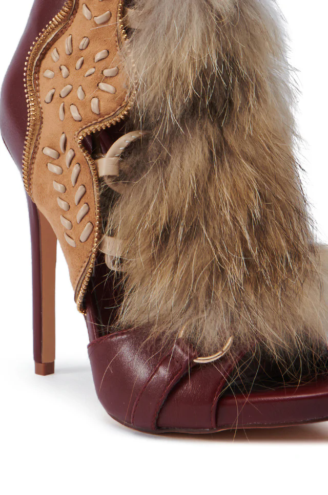 Fur Sandals