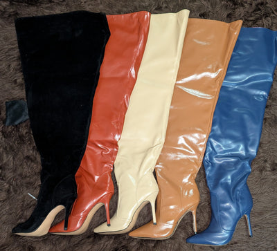 Over Sized Thigh Boots *Made To Order Custom- Prima Dons and Donnas