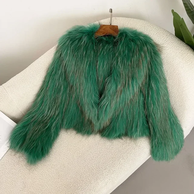 Racoon Fur Crop Coat- By Prima DND
