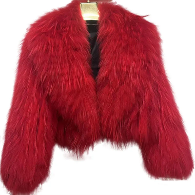 Racoon or Fox Fur Crop Coat- By Prima DND