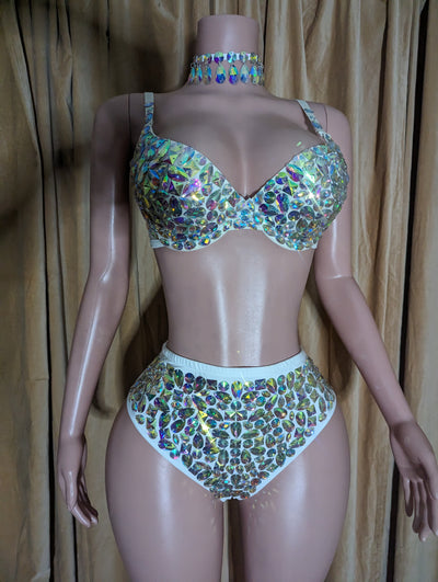 Rhinestone Diamond Bikini