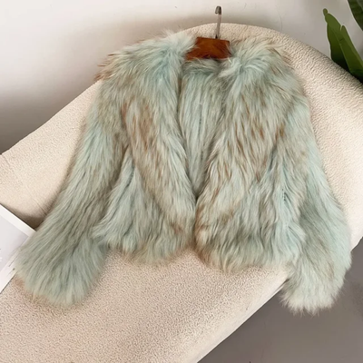 Racoon Fur Crop Coat- By Prima DND