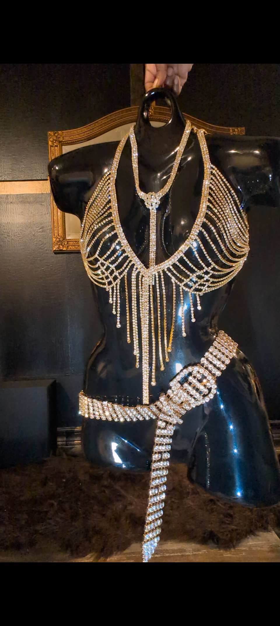 Rhinestone Top Set Body Jewelry- Prima Dons and Donnas (Ready To Ship)