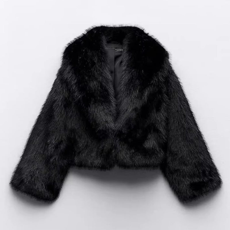 Crop Mid or Full Length Mink Faux Fur Coat - By Prima DND