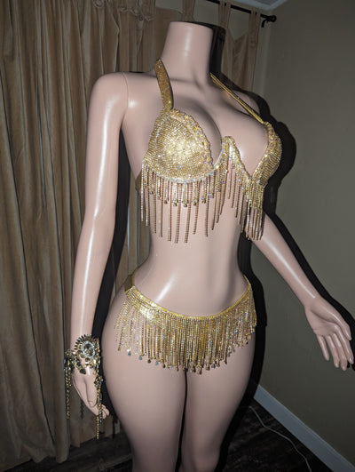 Metallic Diamond Bikini (Ready to Ship)