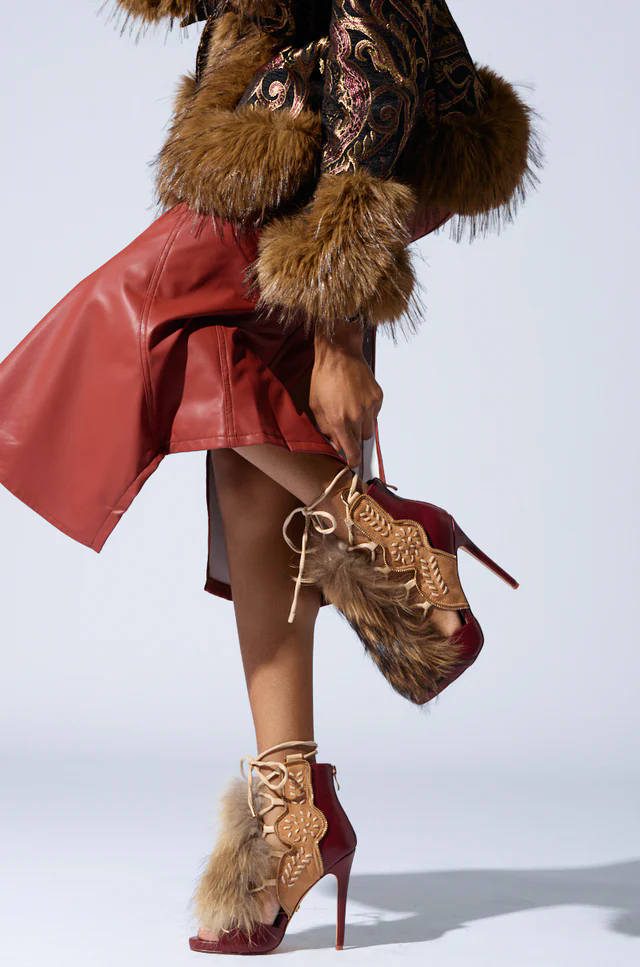 Fur Sandals