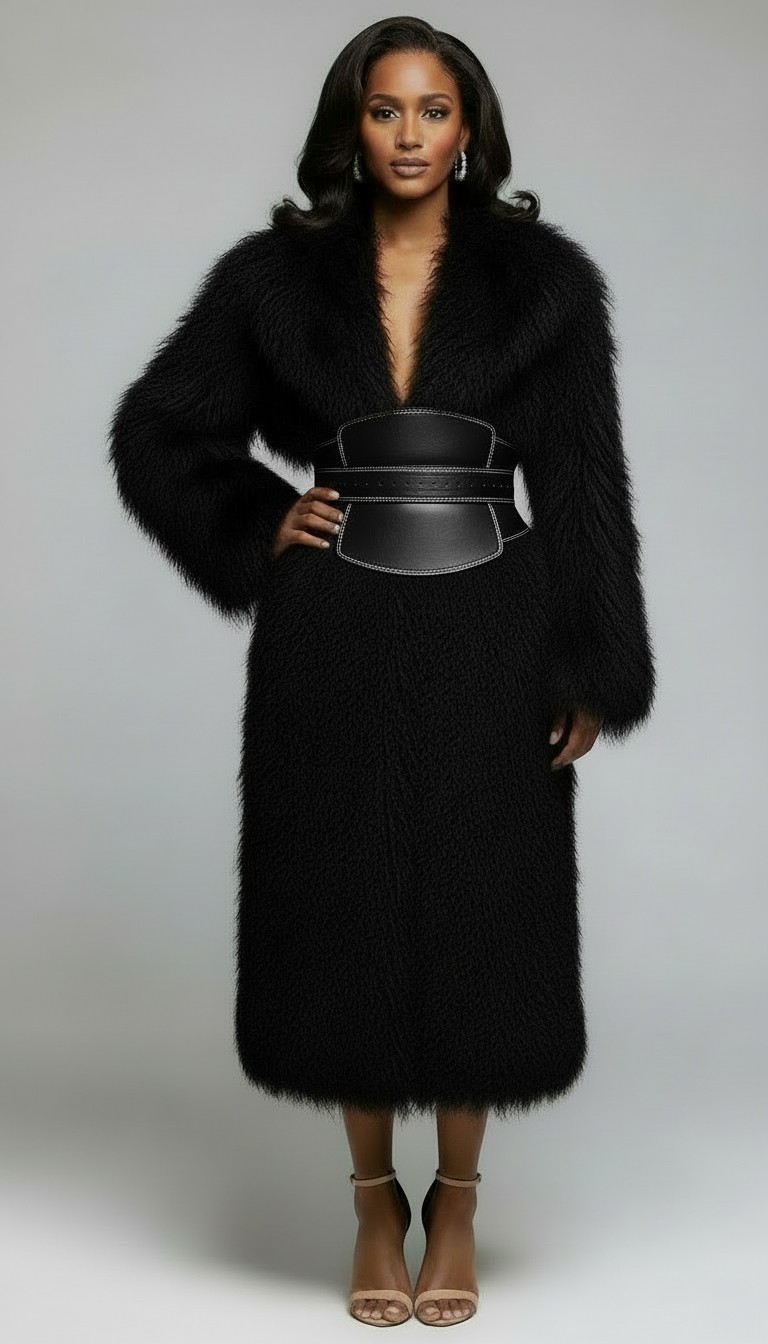 Trench Fit Mongolian Coat